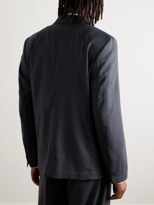 Wool Suit Jacket - BK Wool Suit Jacket - BK