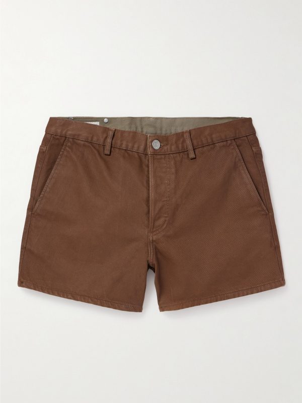 Slim-Fit Denim Shorts Slim-Fit Denim Shorts