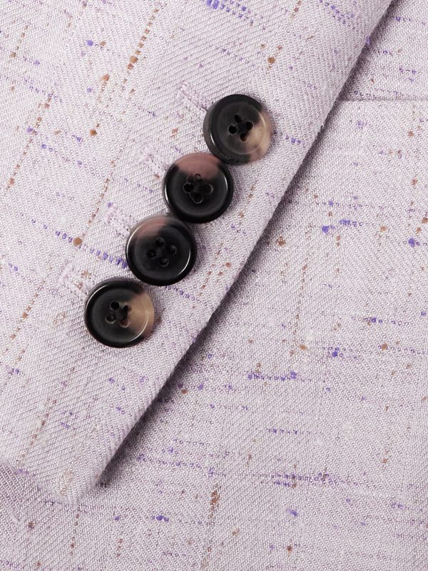 Bruce Slim-Fit Double-Breasted Tweed Suit Jacket - CU