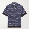 Printed Satin Shirt Printed Satin Shirt
