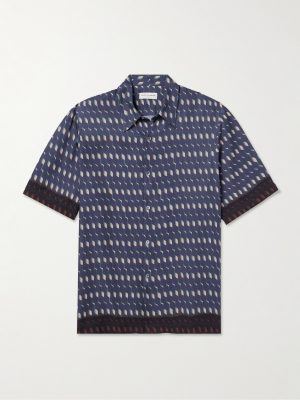 Printed Satin Shirt Printed Satin Shirt