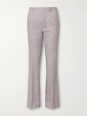 Slim-Fit Flared Tweed Suit Trousers Slim-Fit Flared Tweed Suit Trousers