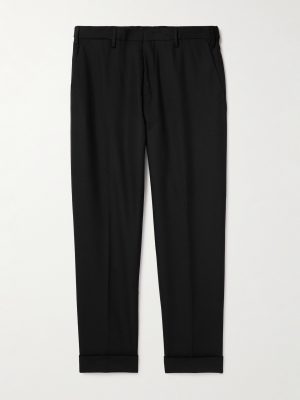 Straight-Leg Grain de Poudre Wool Trousers Straight-Leg Grain de Poudre Wool Trousers