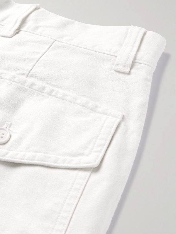 Straight-Leg Cotton Cargo Trousers - CU Straight-Leg Cotton Cargo Trousers - CU