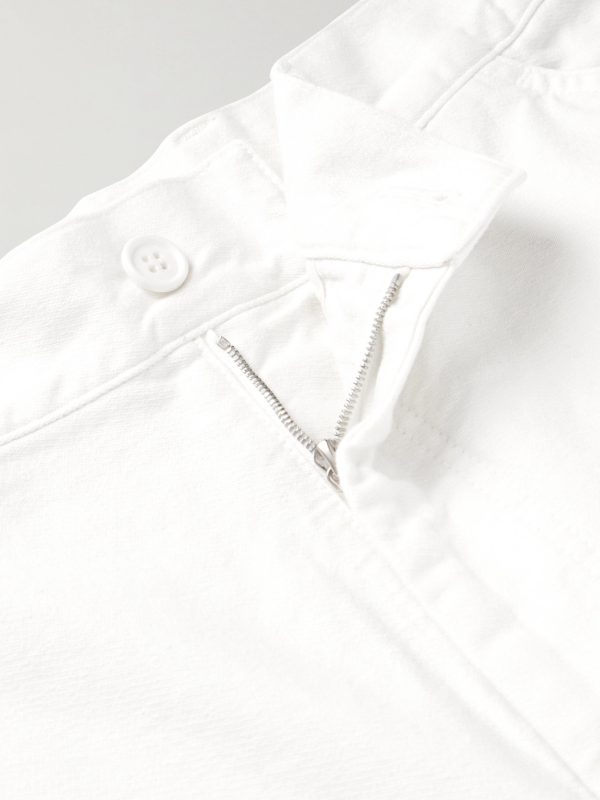Straight-Leg Cotton Cargo Trousers - E1 Straight-Leg Cotton Cargo Trousers - E1
