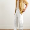 Straight-Leg Cotton Cargo Trousers - OU Straight-Leg Cotton Cargo Trousers - OU