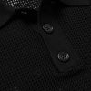 Pointelle-Knit Polo Shirt - CU