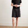 Pointelle-Knit Polo Shirt - OU