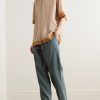 Printed Satin Shirt - OU Printed Satin Shirt - OU