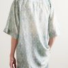 Printed Silk Shirt - BK Printed Silk Shirt - BK