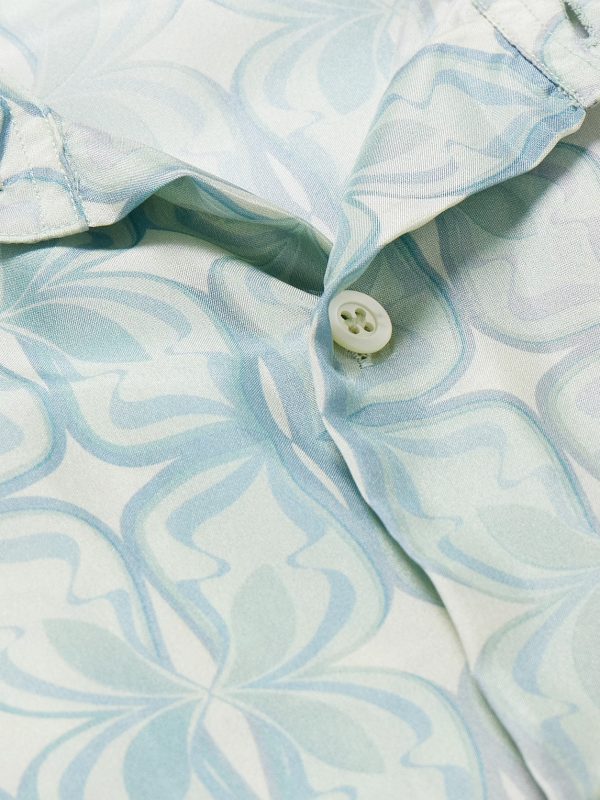 Printed Silk Shirt - CU Printed Silk Shirt - CU