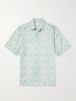 Printed Silk Shirt Printed Silk Shirt