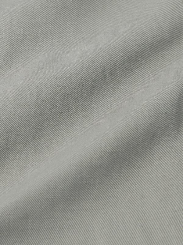 Spread-Collar Cotton and Linen-Blend Shirt - CU Spread-Collar Cotton and Linen-Blend Shirt - CU