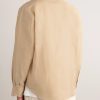 Spread-Collar Cotton and Linen-Blend Shirt - BK Spread-Collar Cotton and Linen-Blend Shirt - BK