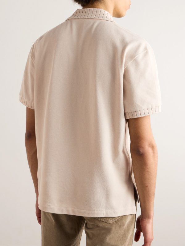 Cotton-Piqué Polo Shirt - BK Cotton-Piqué Polo Shirt - BK
