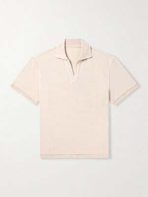 Cotton-Piqué Polo Shirt Cotton-Piqué Polo Shirt