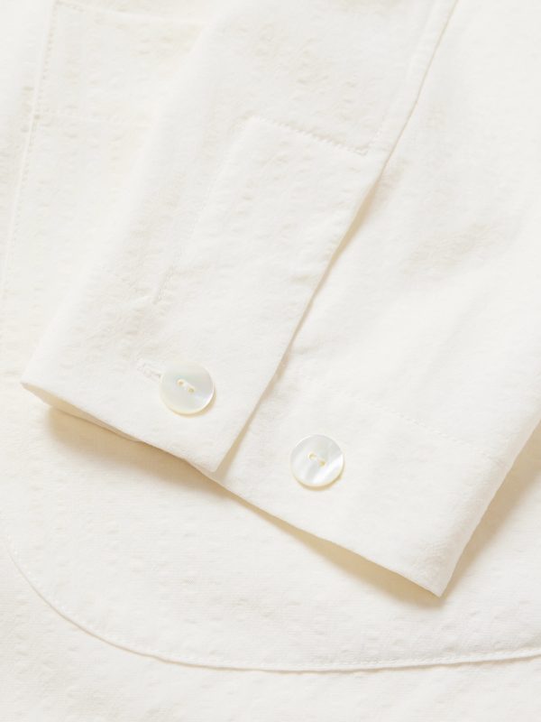 Wool-Seersucker Overshirt - E1 Wool-Seersucker Overshirt - E1