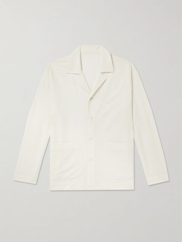Wool-Seersucker Overshirt Wool-Seersucker Overshirt