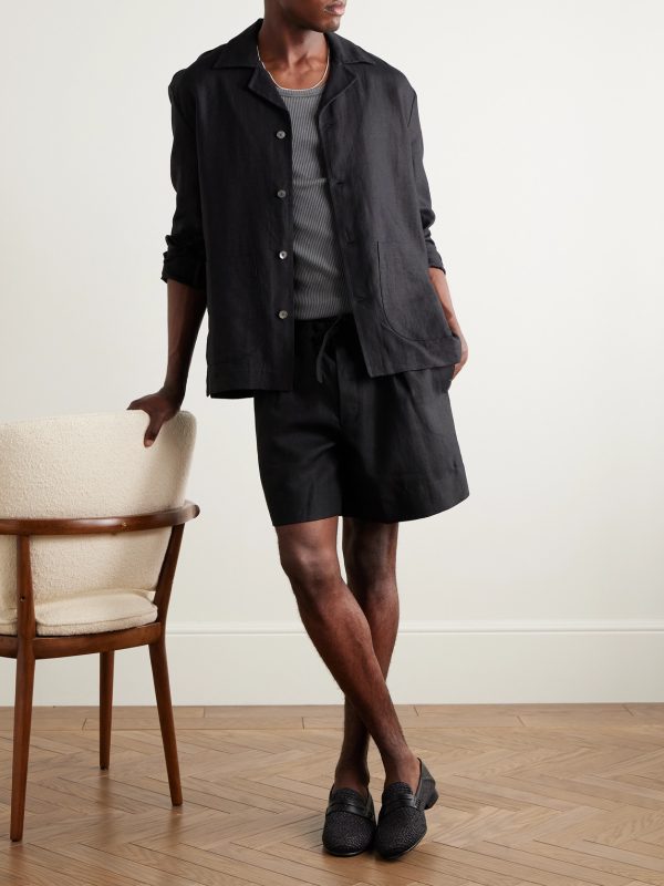 Linen-Twill Shorts - OU Linen-Twill Shorts - OU