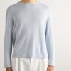 Mélange Mouliné-Cotton Sweater - FR
