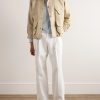 Mélange Mouliné-Cotton Sweater - OU