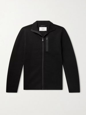 Matterhorn Shell-Panelled Wool Ski Mid-Layer Matterhorn Shell-Panelled Wool Ski Mid-Layer