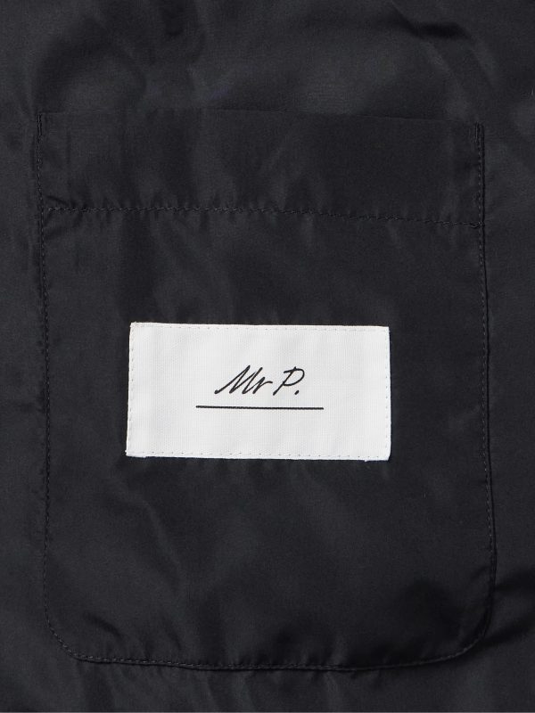 Shell and Knitted Cotton Padded Down Jacket - E1 Shell and Knitted Cotton Padded Down Jacket - E1