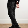 Tapered Stretch-Cotton Cargo Trousers - BK Tapered Stretch-Cotton Cargo Trousers - BK