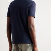 Logo-Appliquéd Cotton-Blend Piqué Polo Shirt - BK Logo-Appliquéd Cotton-Blend Piqué Polo Shirt - BK