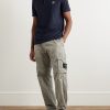 Logo-Appliquéd Cotton-Blend Piqué Polo Shirt - OU Logo-Appliquéd Cotton-Blend Piqué Polo Shirt - OU