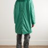 Logo-Appliquéd Garment-Dyed Membrana 3L TC Hooded Parka - BK Logo-Appliquéd Garment-Dyed Membrana 3L TC Hooded Parka - BK