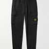 Tapered Cotton-Blend Cargo Trousers