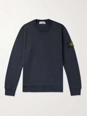 Logo-Appliquéd Garment-Dyed Cotton-Jersey Sweatshirt Logo-Appliquéd Garment-Dyed Cotton-Jersey Sweatshirt