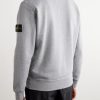 Logo-Appliquéd Garment-Dyed Cotton-Jersey Sweatshirt - BK Logo-Appliquéd Garment-Dyed Cotton-Jersey Sweatshirt - BK