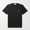 Logo-Appliquéd Cotton-Jersey T-Shirt Logo-Appliquéd Cotton-Jersey T-Shirt