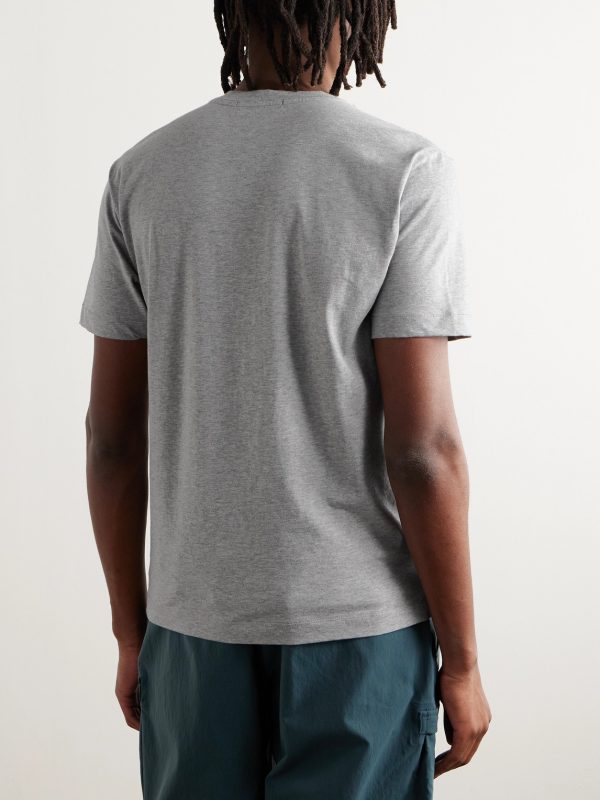 Logo-Appliquéd Cotton-Jersey T-Shirt - BK Logo-Appliquéd Cotton-Jersey T-Shirt - BK