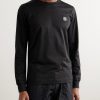 Logo-Appliquéd Garment-Dyed Cotton-Jersey T-Shirt - FR Logo-Appliquéd Garment-Dyed Cotton-Jersey T-Shirt - FR