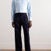 Button-Down Collar Cotton Oxford Shirt - OU