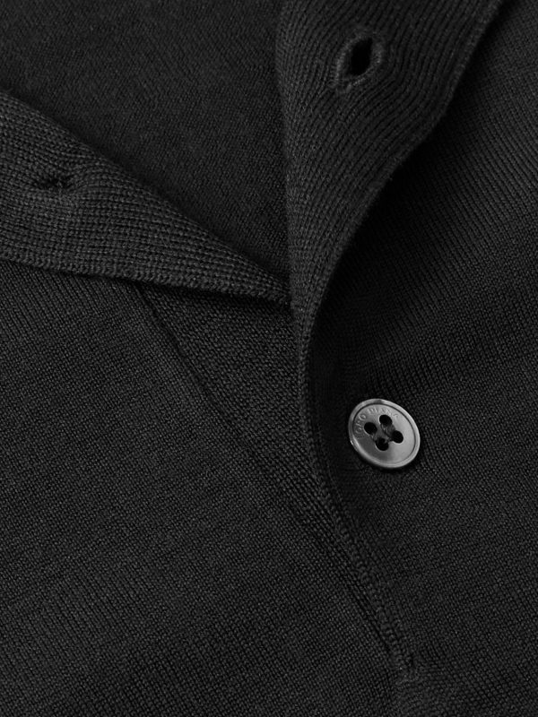 Slim-Fit Wish® Virgin Wool Polo Shirt - CU