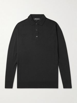 Slim-Fit Wish® Virgin Wool Polo Shirt