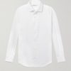 André Linen and Cotton-Blend Shirt