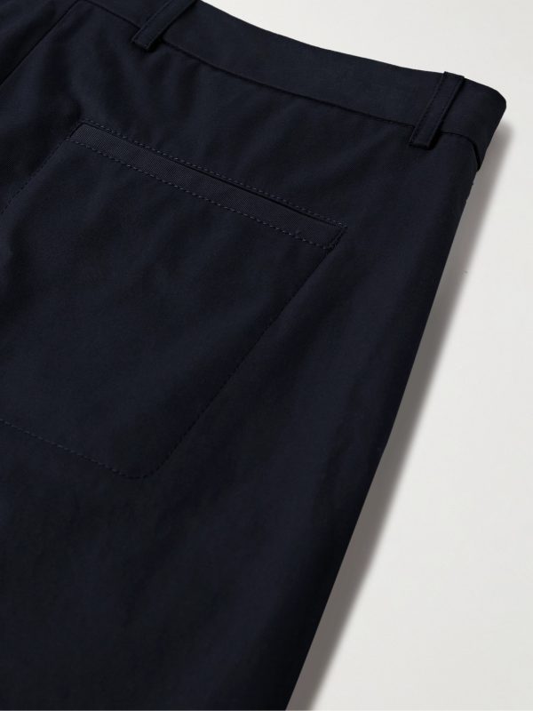 Merse Straight-Leg Cotton-Gabardine Trousers - CU Merse Straight-Leg Cotton-Gabardine Trousers - CU