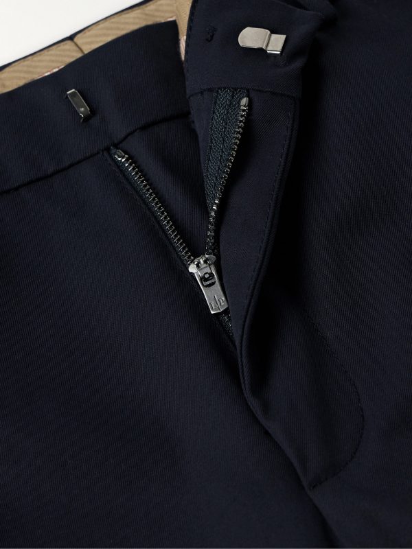Merse Straight-Leg Cotton-Gabardine Trousers - E1 Merse Straight-Leg Cotton-Gabardine Trousers - E1