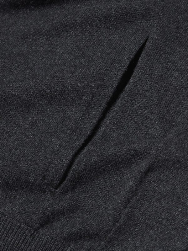 Cashmere Zip-Up Sweater - CU