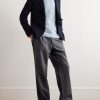 Ribbed Silk Sweater - OU Ribbed Silk Sweater - OU