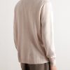 Ribbed Silk Sweater - BK Ribbed Silk Sweater - BK