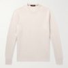 Ribbed Silk Sweater Ribbed Silk Sweater
