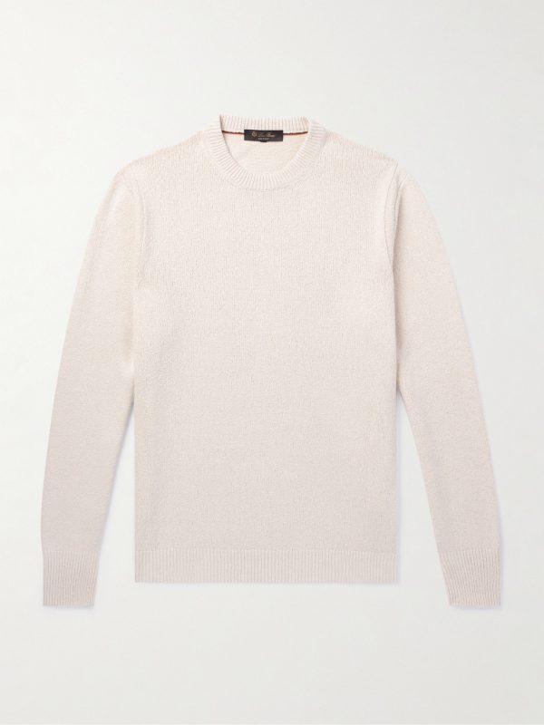 Ribbed Silk Sweater Ribbed Silk Sweater