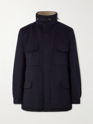 Traveller Storm System® Cashmere Hooded Field Jacket
