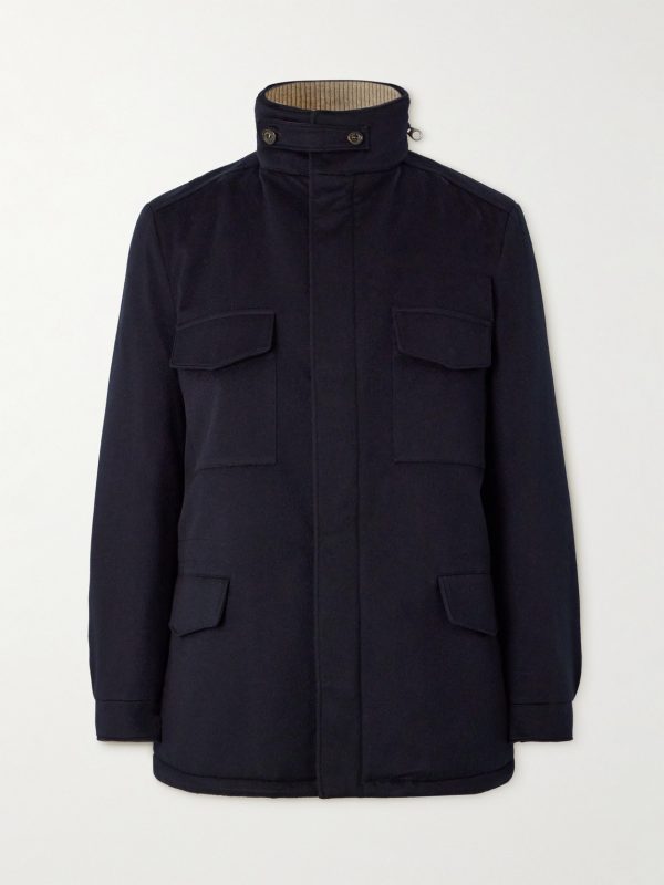 Traveller Storm System® Cashmere Hooded Field Jacket Traveller Storm System® Cashmere Hooded Field Jacket